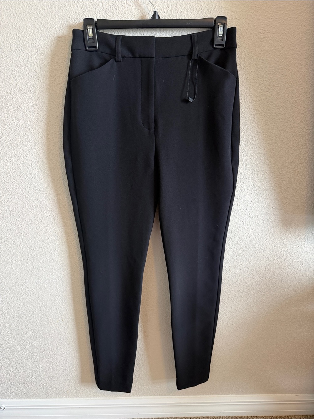 Express Black Ankle-Length Ponte Pants